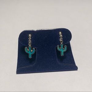 Cactus Dangle Earrings